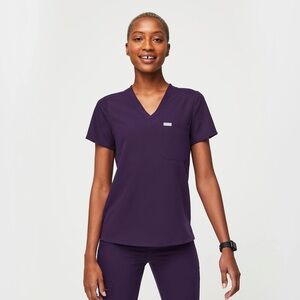 Figs Purple Jam Jogger Scrub Set XS